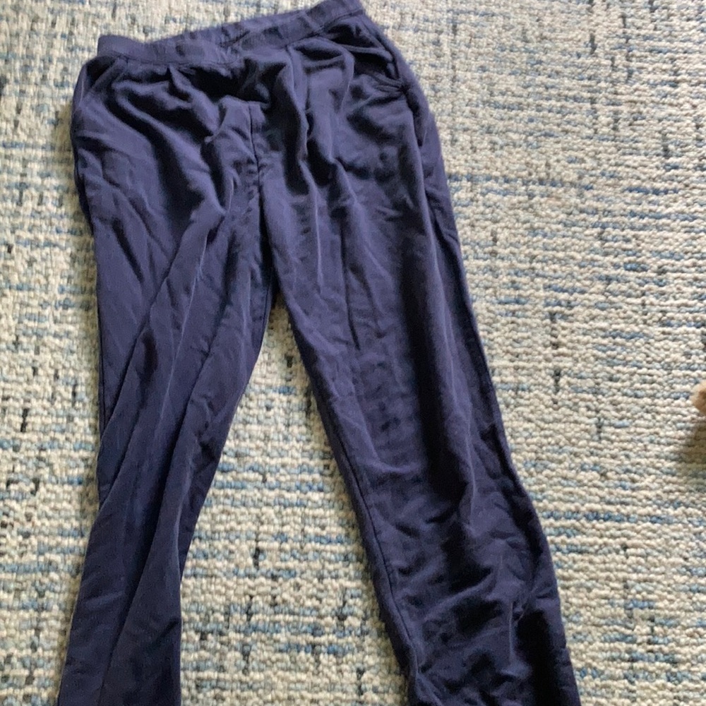 Navy blue sweatpants girls size XL
